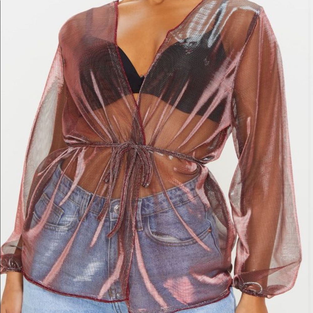 Sheer top
